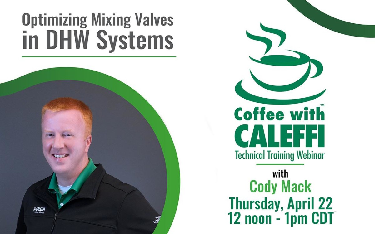April 2021 Coffee with Caleffi