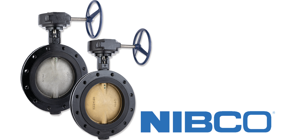 NIBCO LD-3000 and LD-7000 Series large-diameter butterfly valves