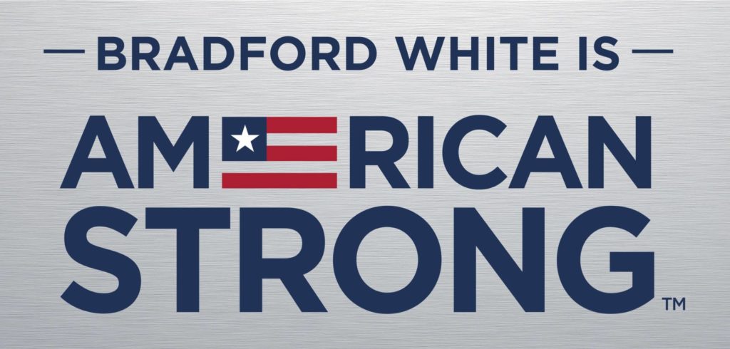 bw is American Strong_ logo_steel